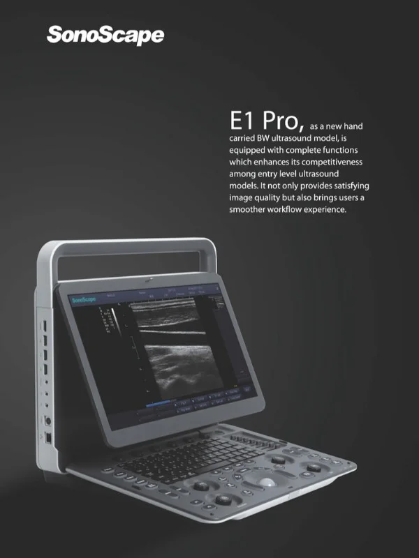 SonoScape E1 Pro Broschüre